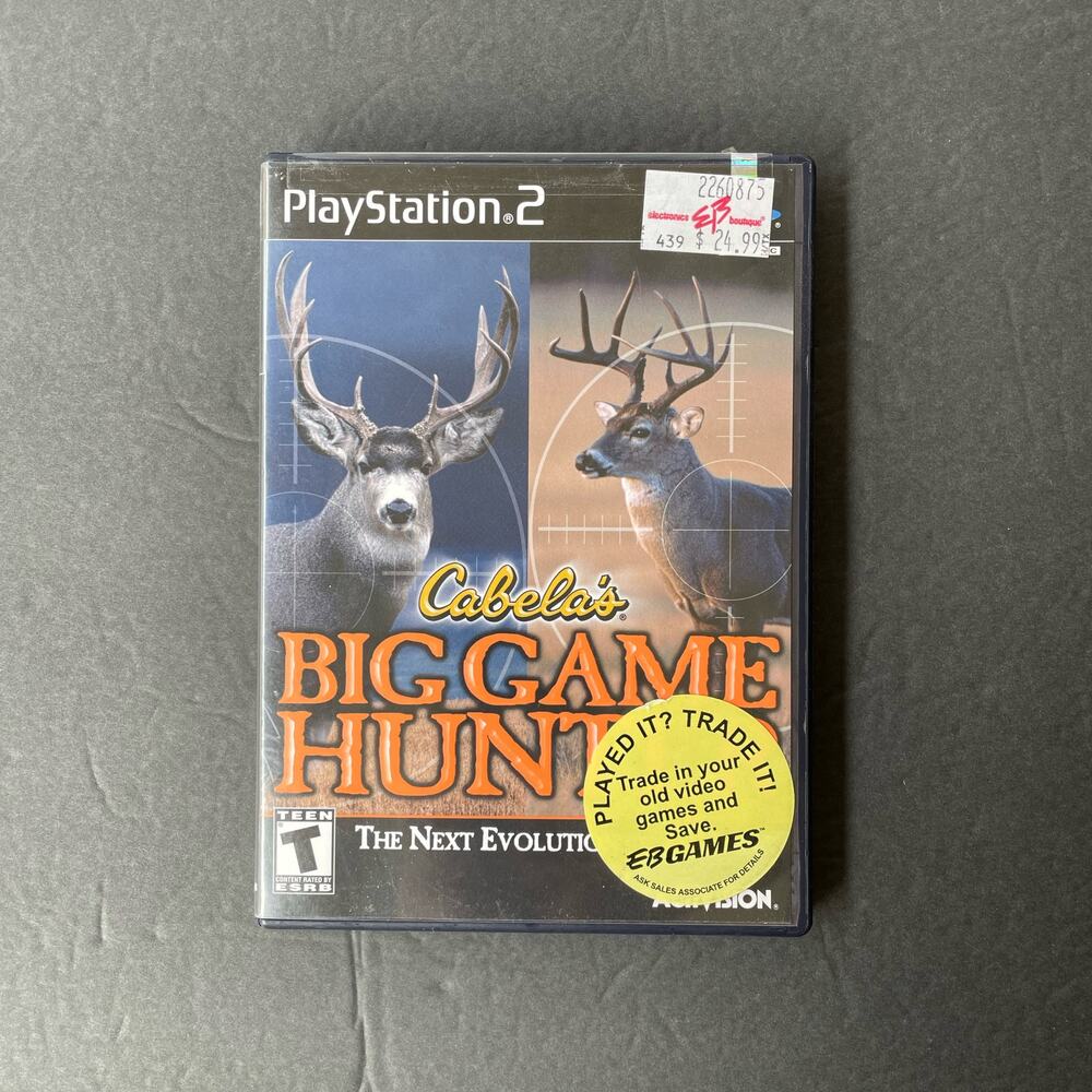 Cabela's Big Game Hunter PS2 Complete Works - Picture 1 of 4